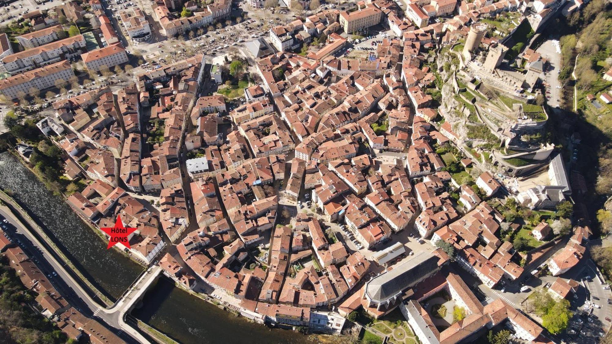 Hotel Le Lons Foix Exteriér fotografie